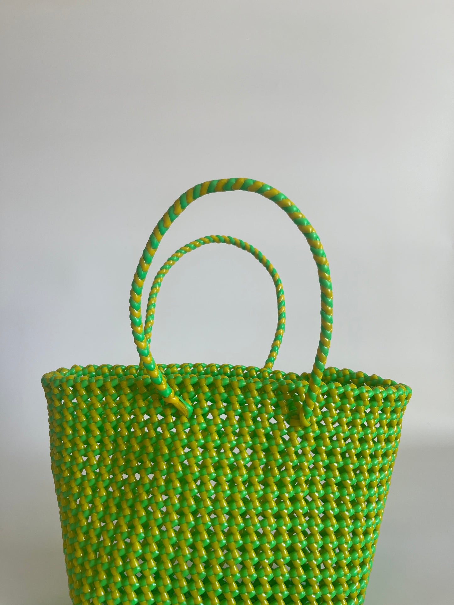 N°243S - SAC IMPARFAIT - PETIT - jaune & vert fluo