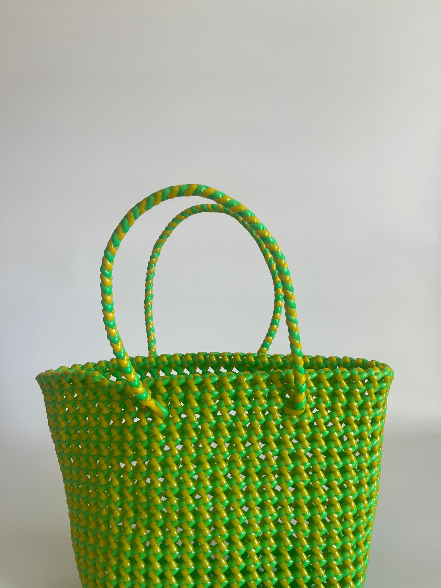 N°243S - SAC IMPARFAIT - PETIT - jaune & vert fluo