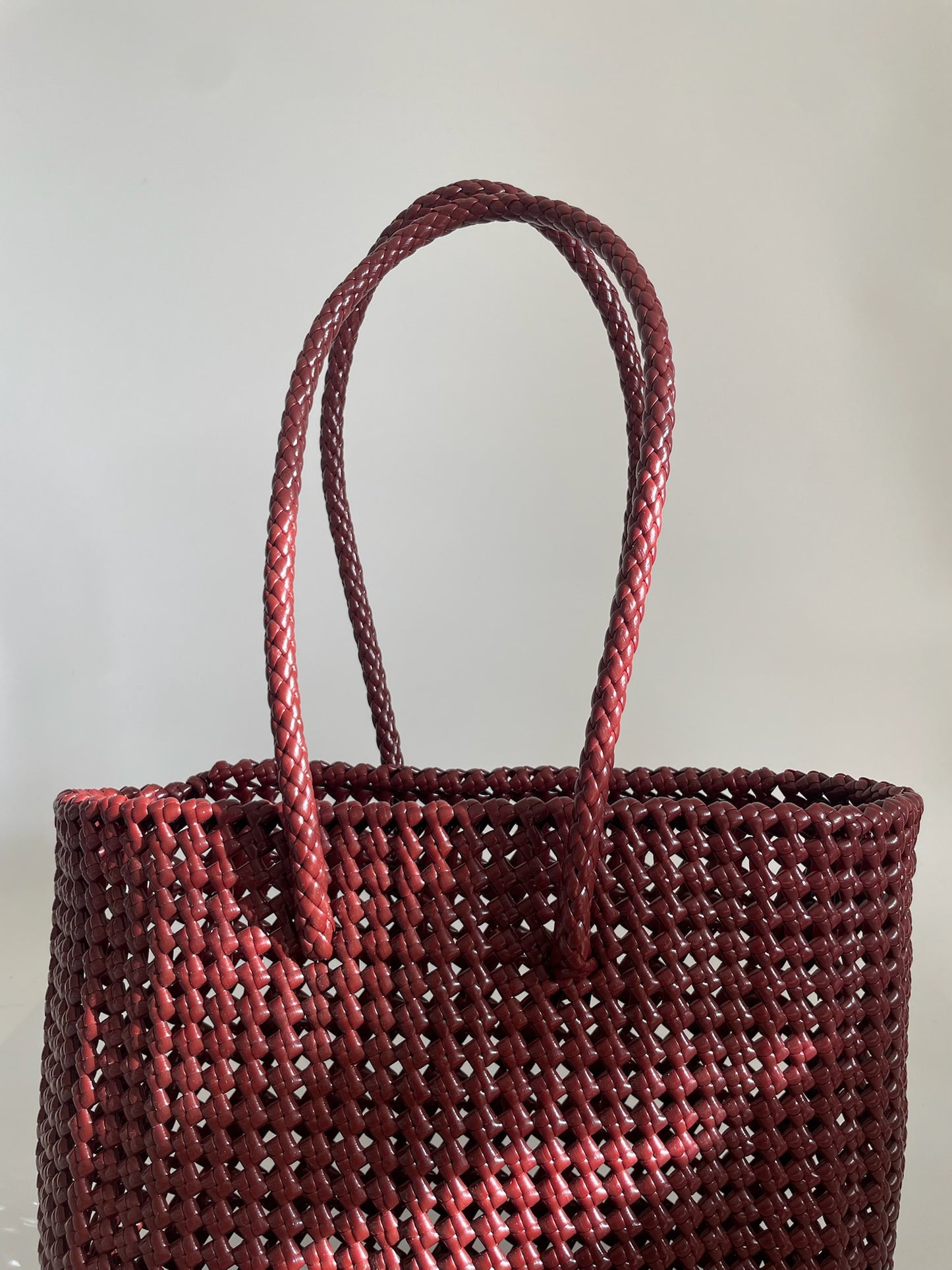 N°257M - SAC COLORÉ - MOYEN - bordeaux