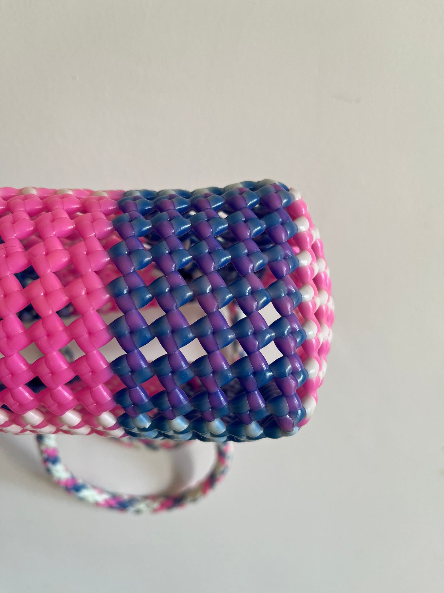 N°237XS - SAC CABAS IMPARFAIT - MINI - multicolors