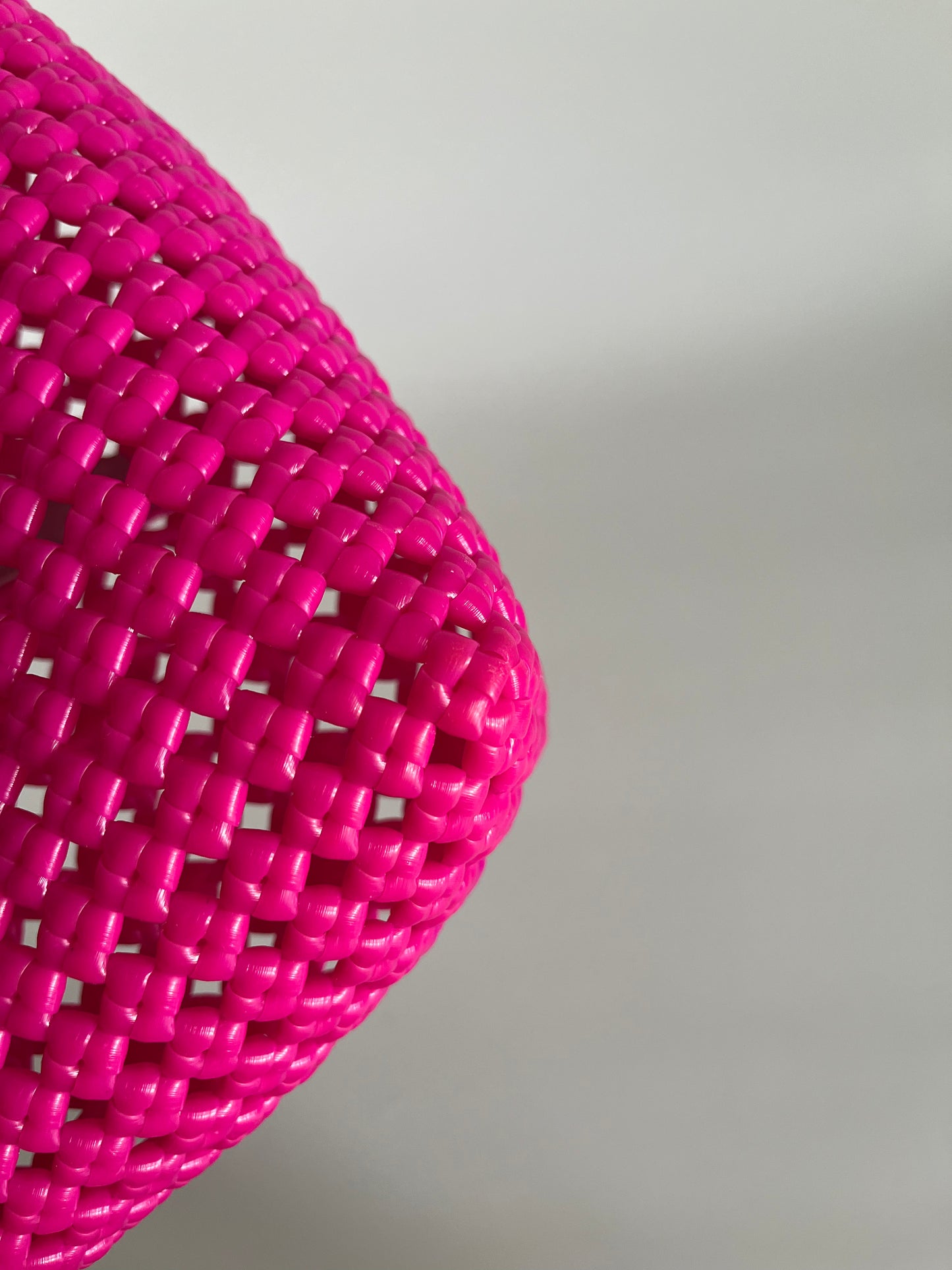 N°134XS - SAC PANIER IMPARFAIT - MINI - rose foncé