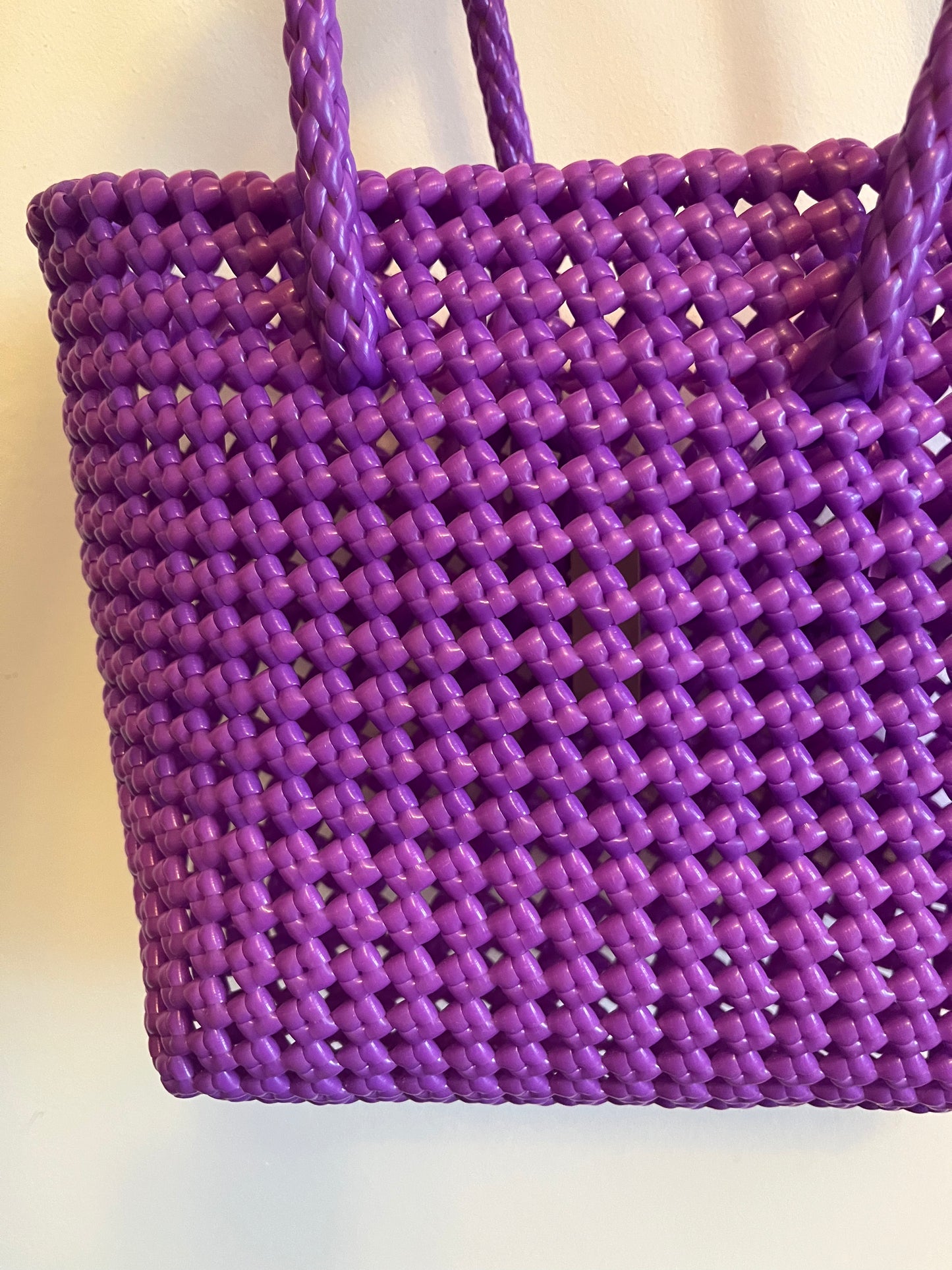 N°44S - SAC CABAS IMPARFAIT - PETIT - violet