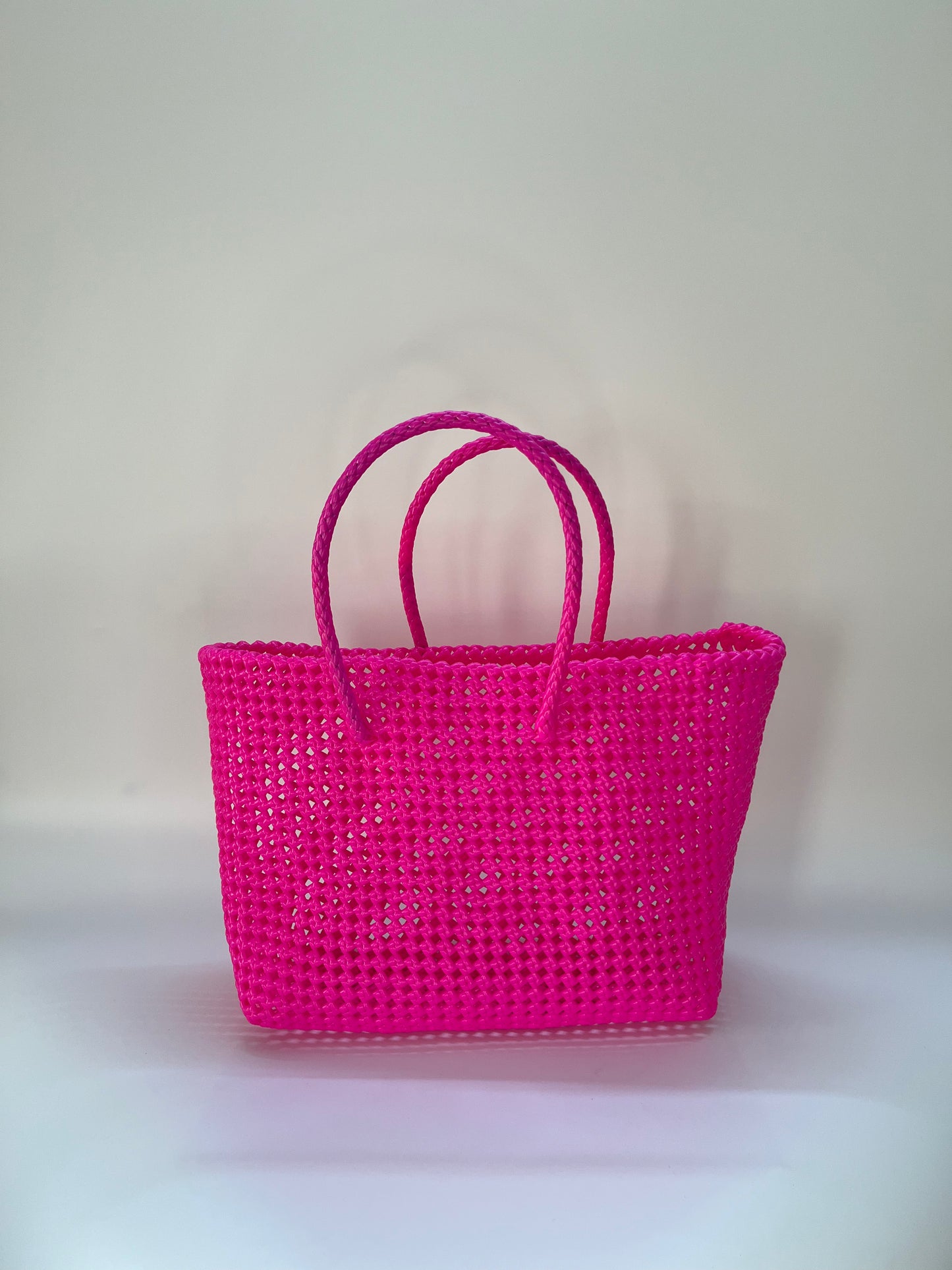 N°38L - SAC IMPARFAIT - GRAND - rose fluo