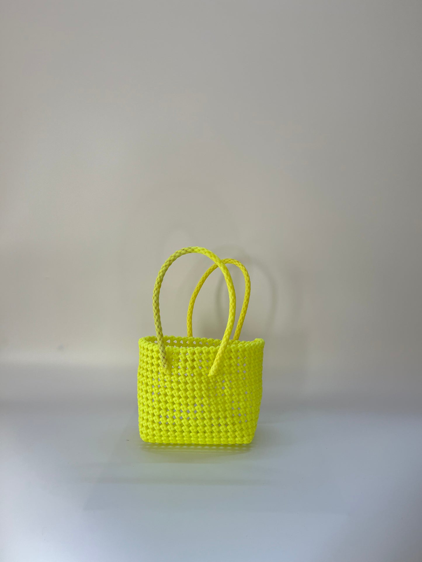 N°40XS - SAC IMPARFAIT - MINI - jaune fluo