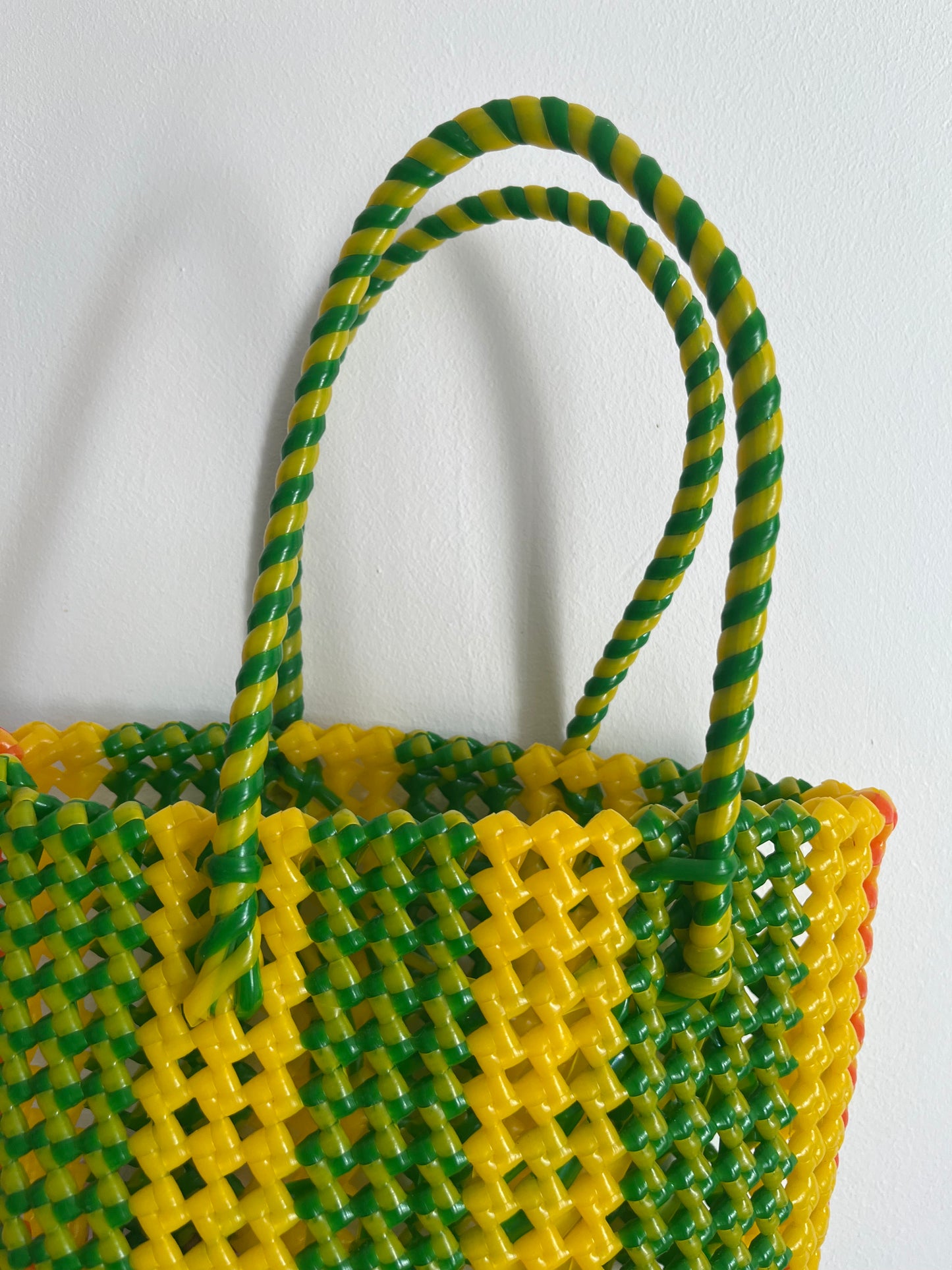 N°30XS - SAC IMPARFAIT - MINI - jaune & vert