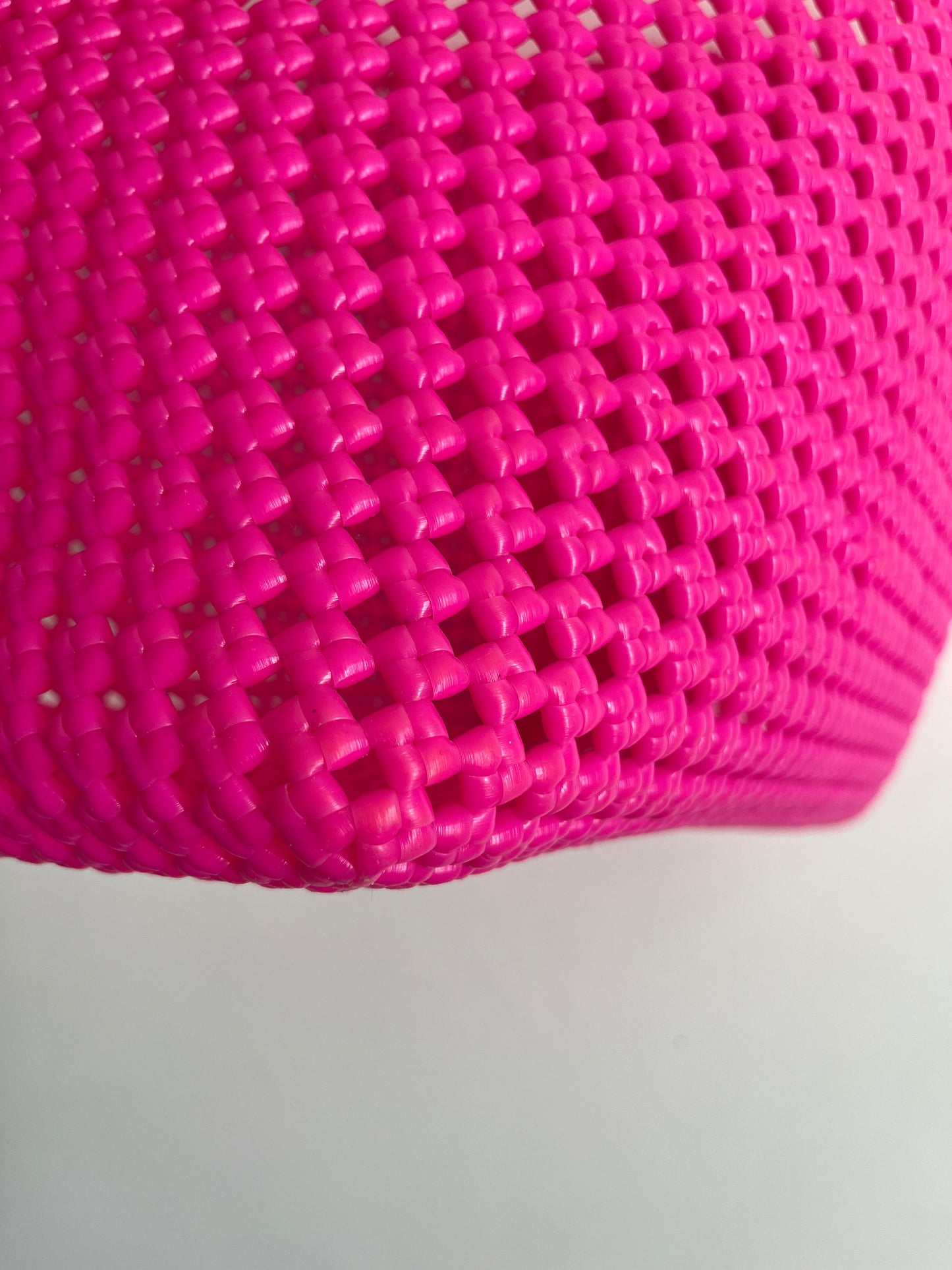 N°38L - SAC IMPARFAIT - GRAND - rose fluo