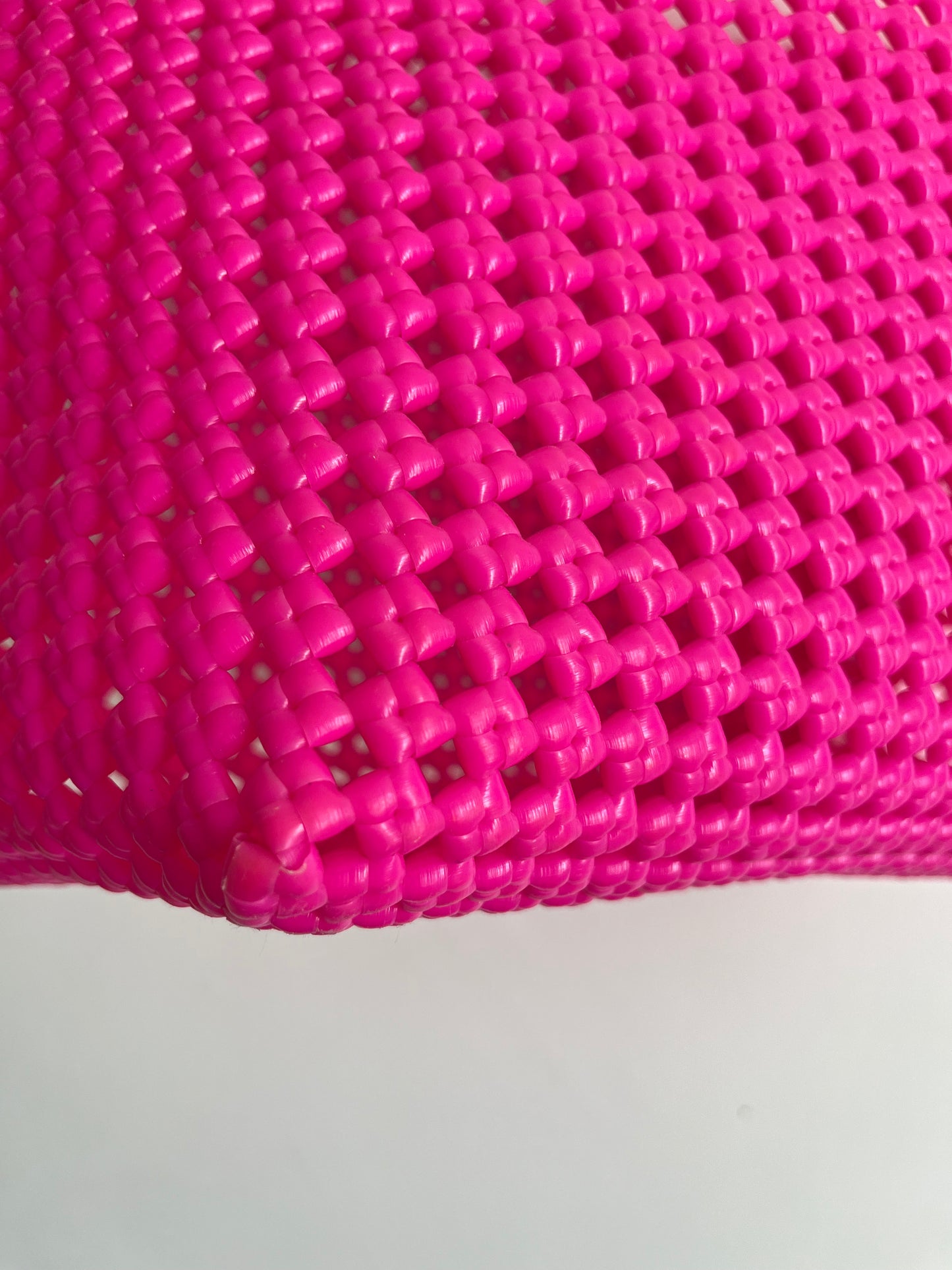 N°38L - SAC IMPARFAIT - GRAND - rose fluo