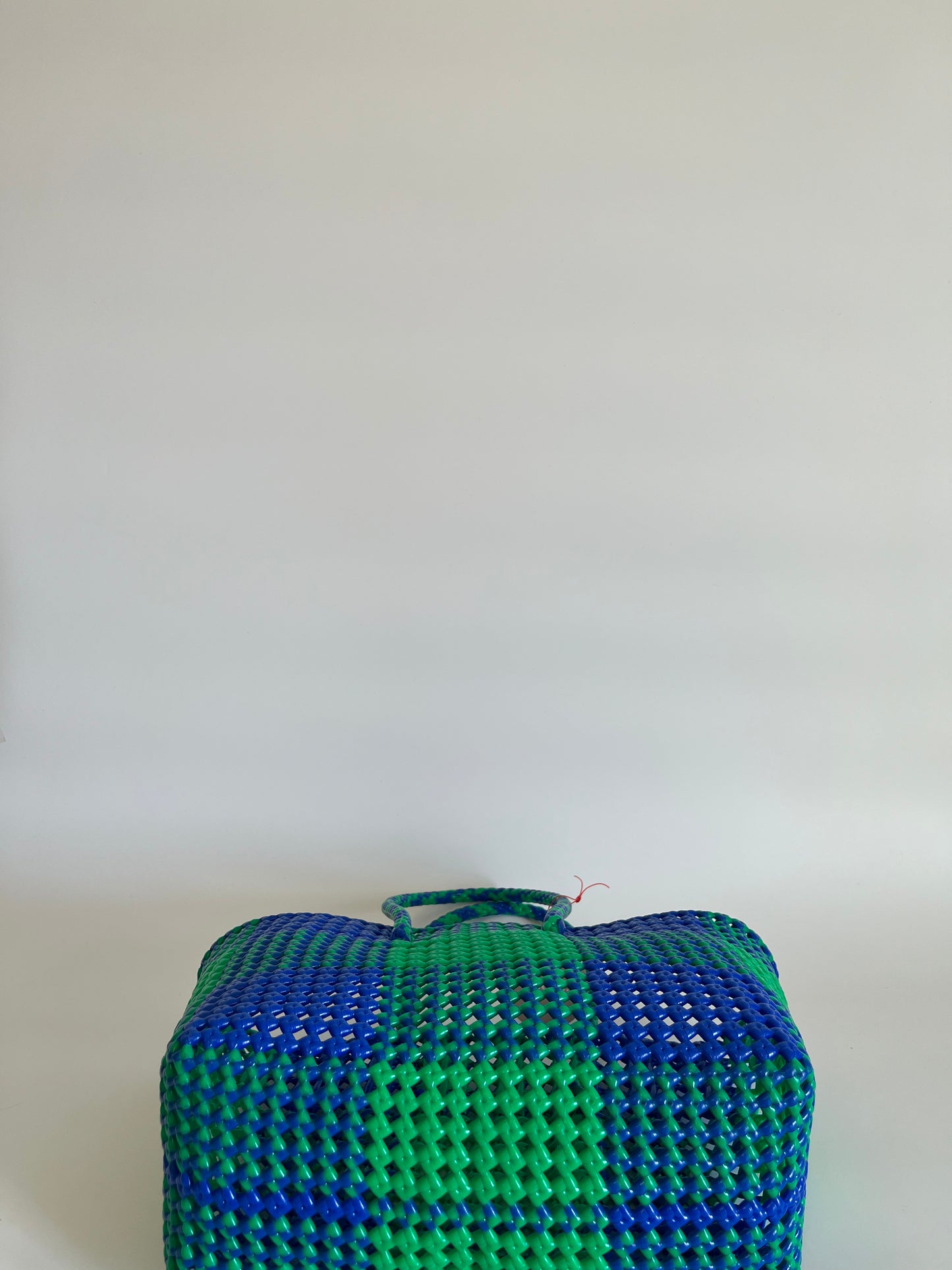 N°333M - SAC COLORÉ - MOYEN - vert & bleu foncé