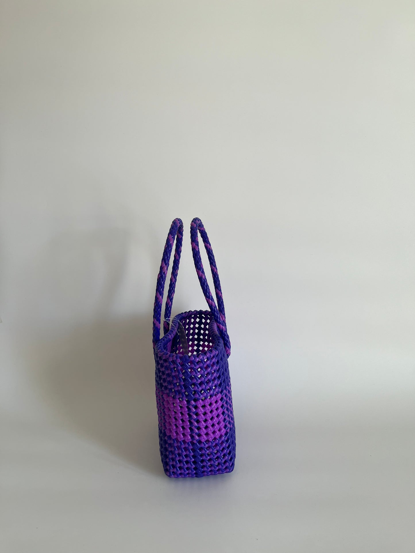 N°332S - SAC COLORÉ - PETIT - violet foncé & violet