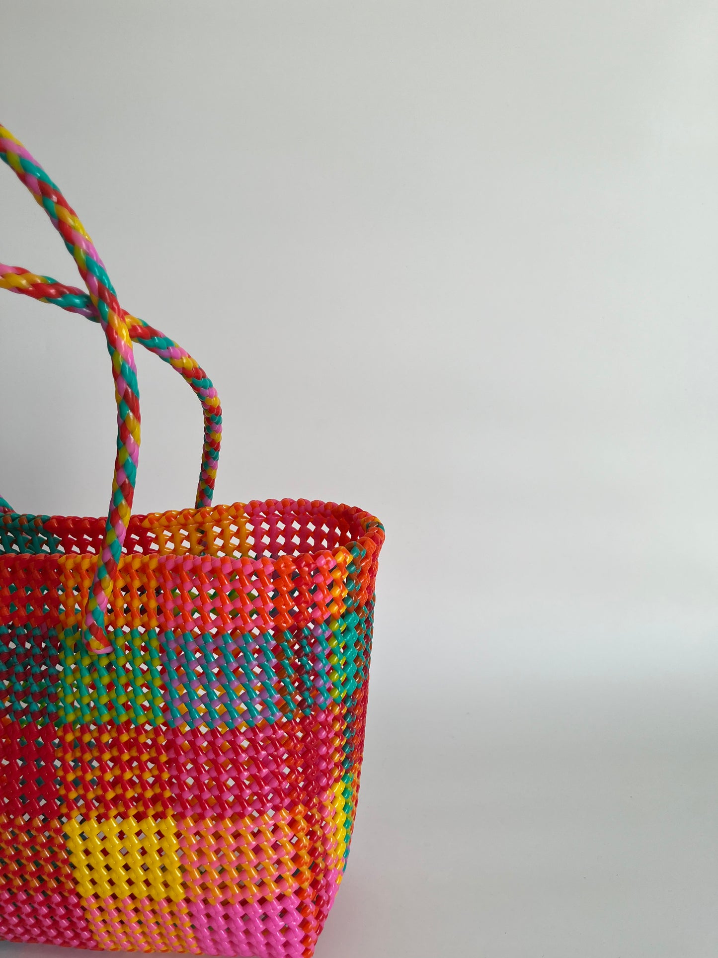 N°344L - SAC COLORÉ - GRAND - multicolors