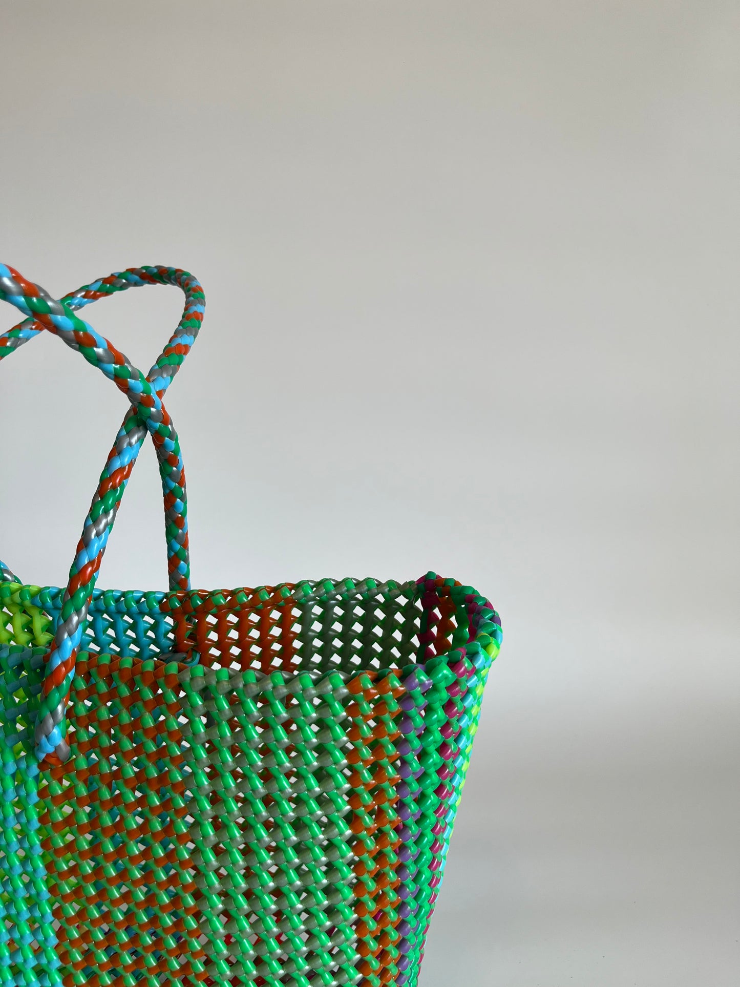 N°349L - SAC COLORÉ - GRAND - multicolors