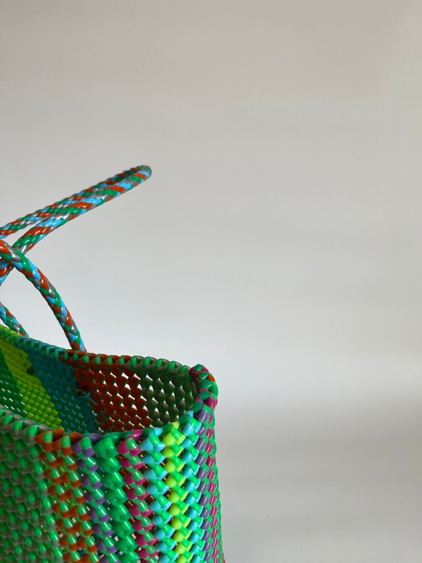 N°349L - SAC COLORÉ - GRAND - multicolors