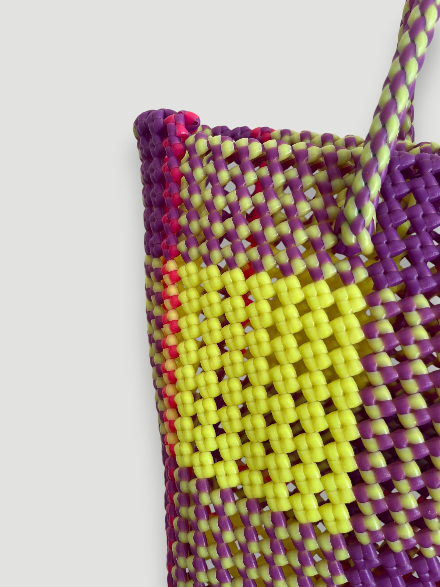 N°87M - SAC PANIER IMPARFAIT - MOYEN - multicolors