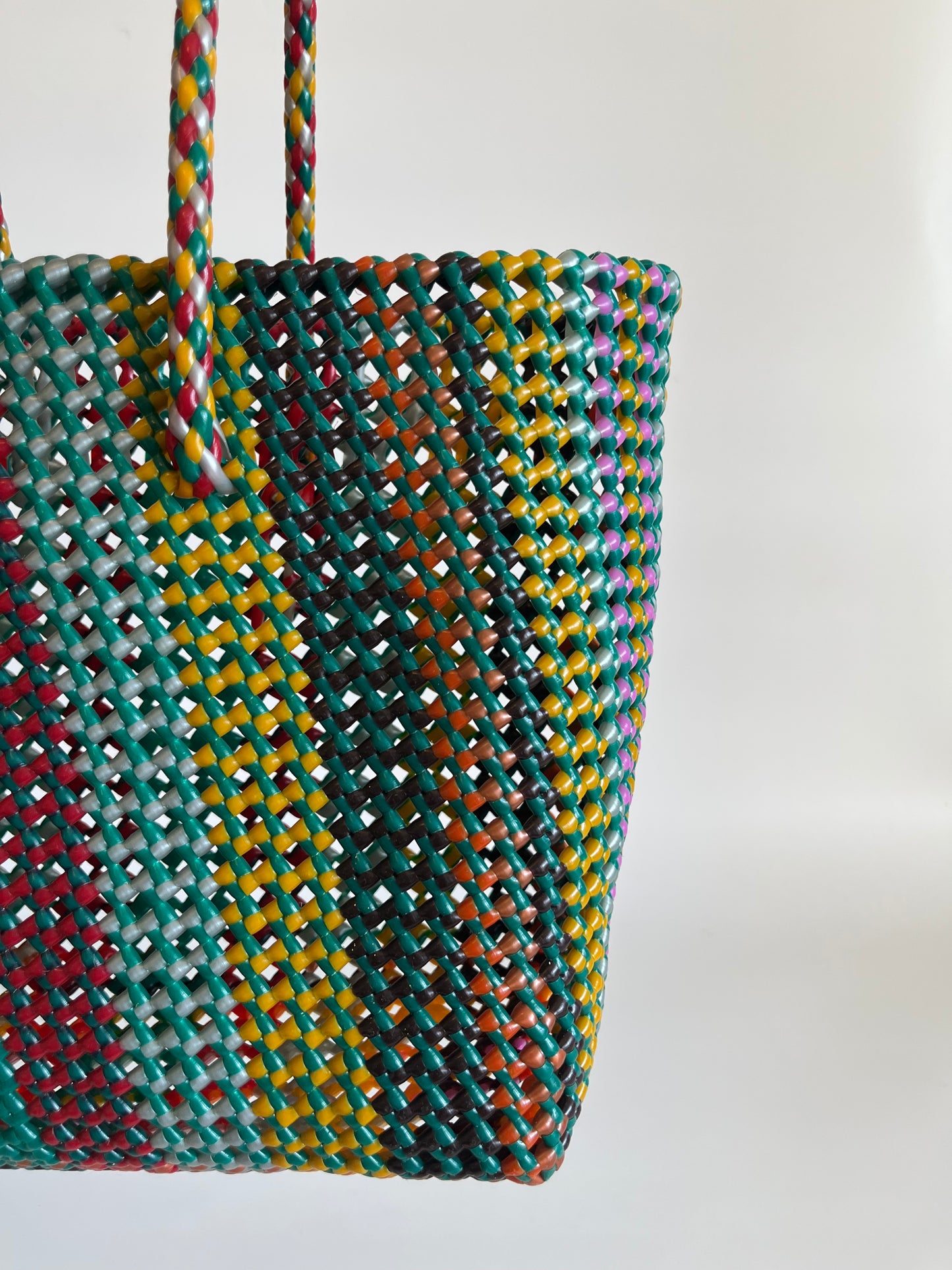 N°408L - SAC COLORÉ - GRAND - multicolors