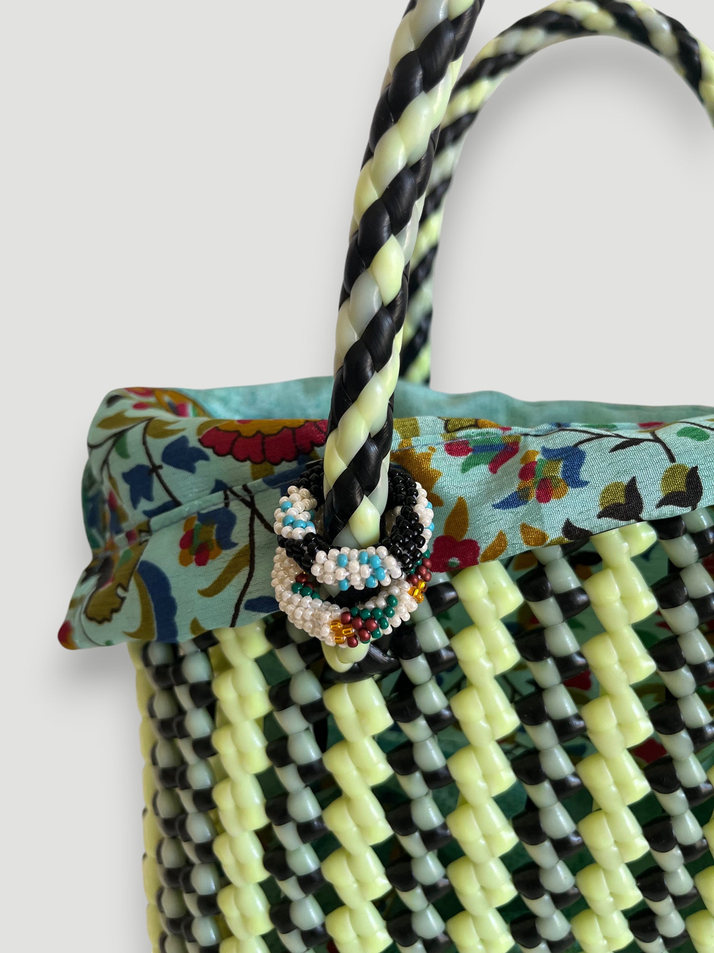 Set of customizable bag charms (colors & patterns)
