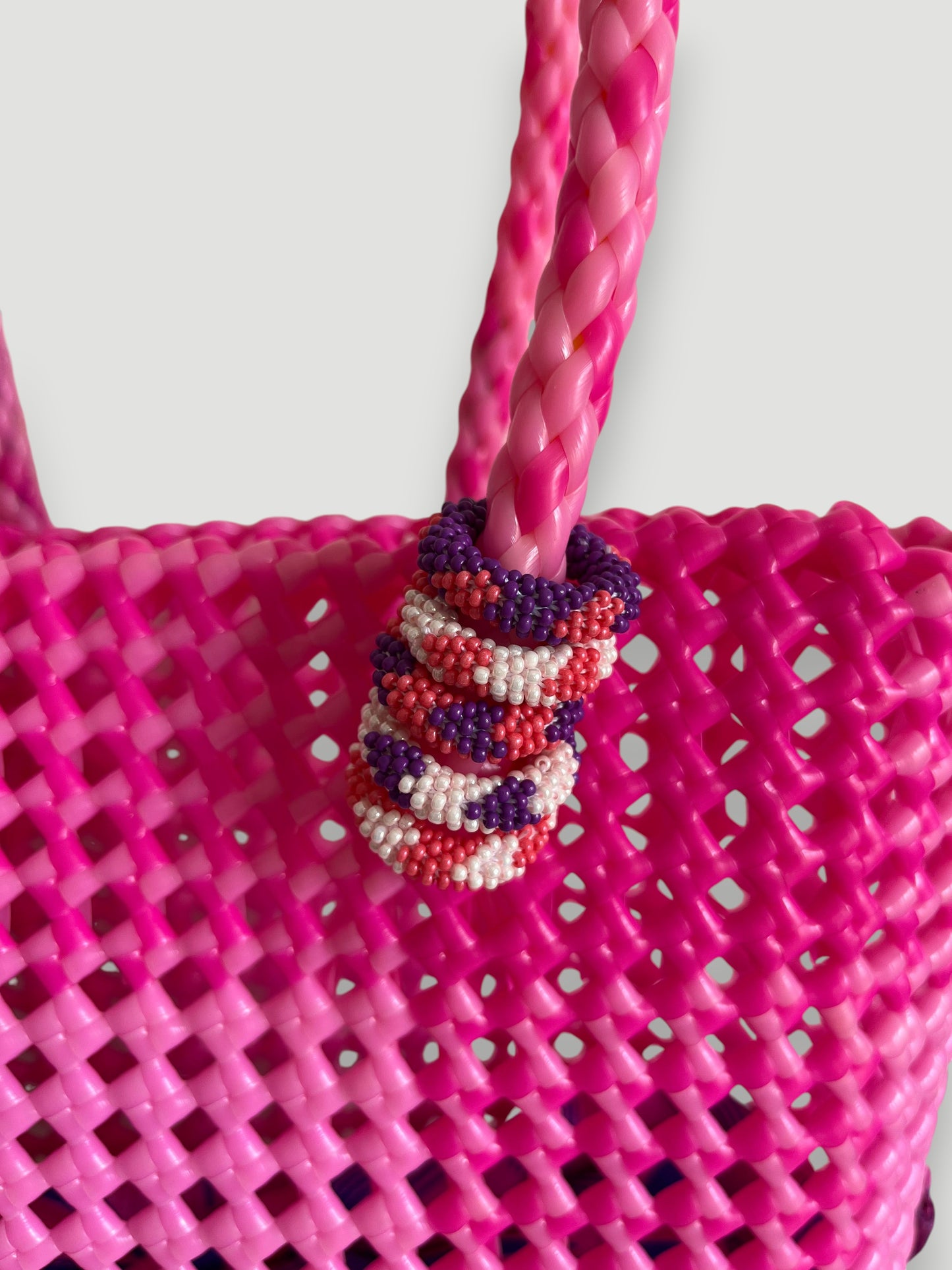 Set of customizable bag charms (colors &amp; patterns)
