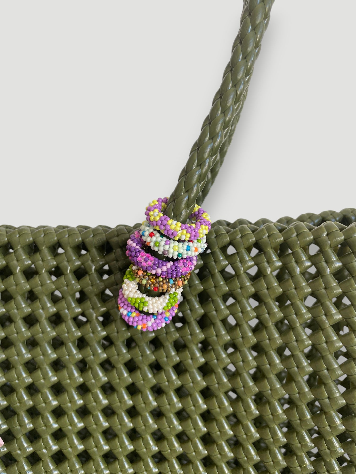 Set of customizable bag charms (colors &amp; patterns)