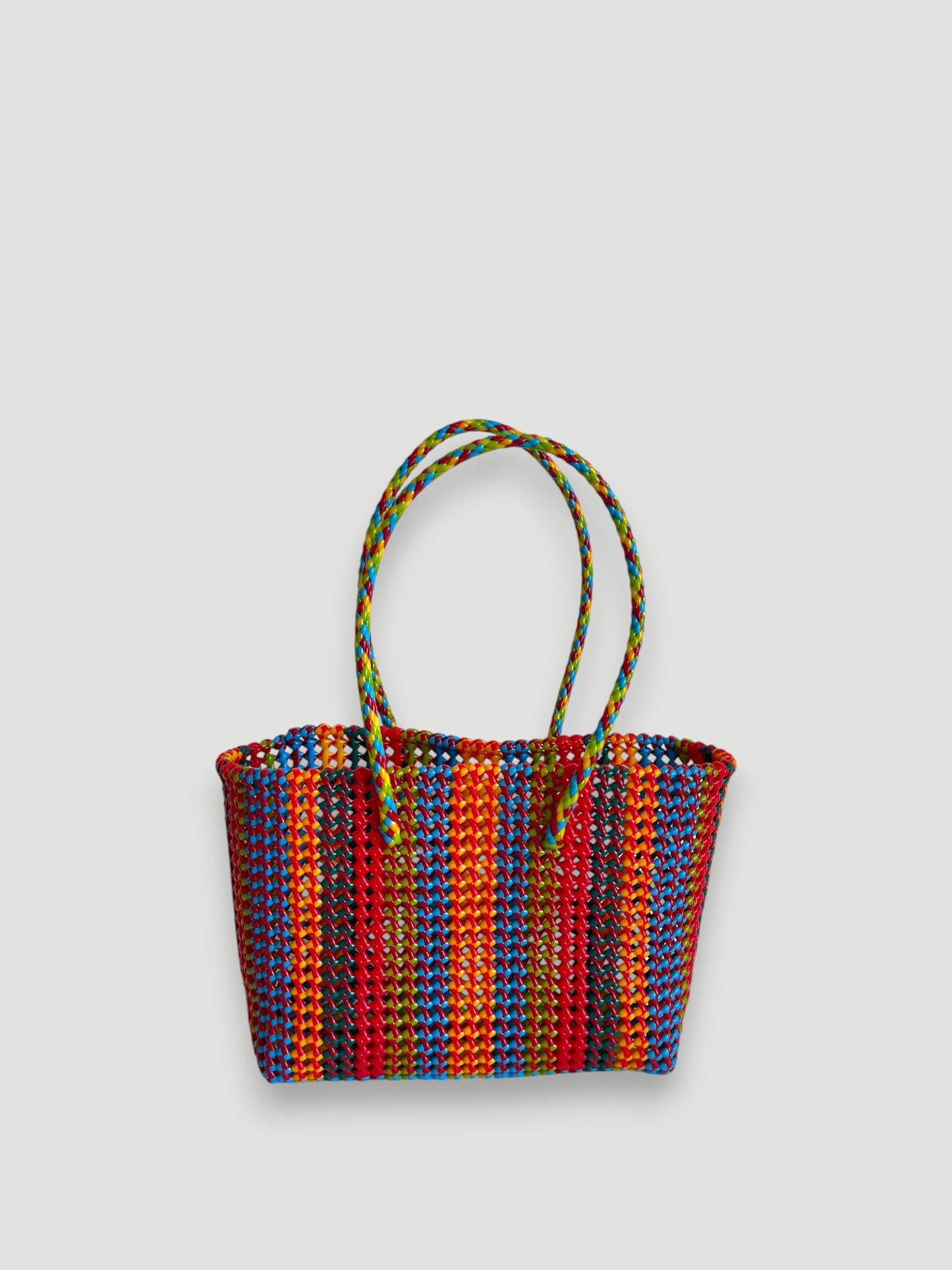 N°433M - SAC PANIER IMPARFAIT - MOYEN - multicolors