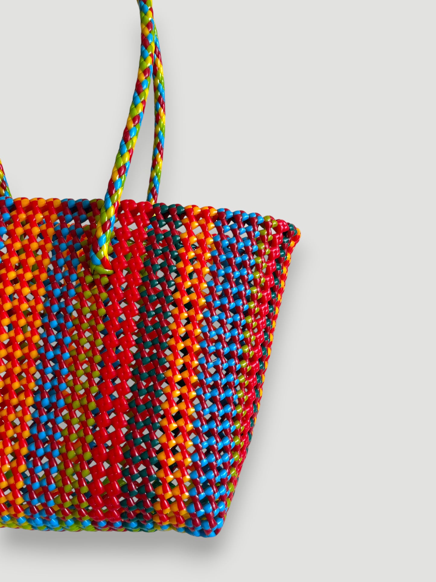 N°433M - SAC PANIER IMPARFAIT - MOYEN - multicolors
