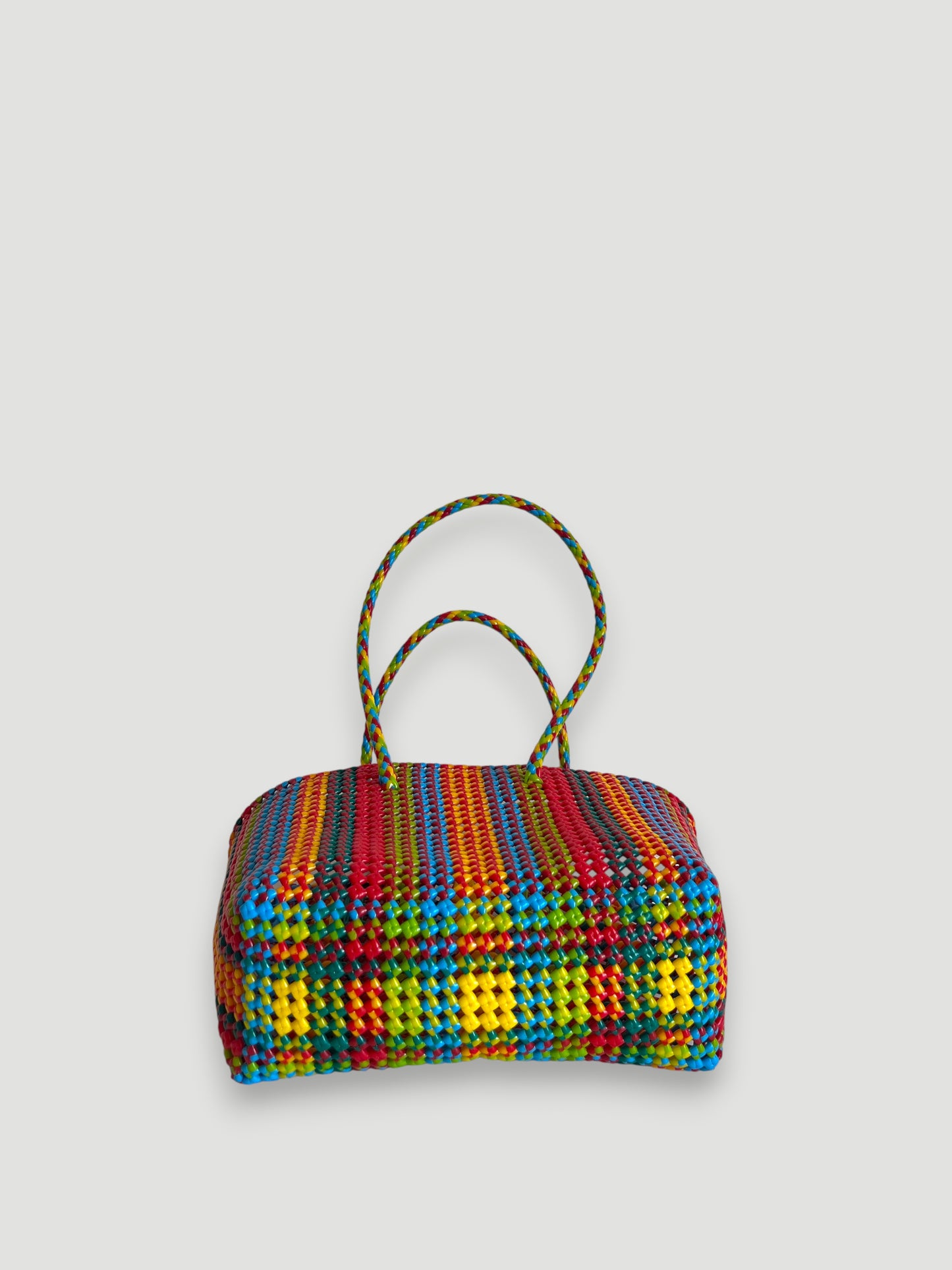 N°433M - SAC PANIER IMPARFAIT - MOYEN - multicolors