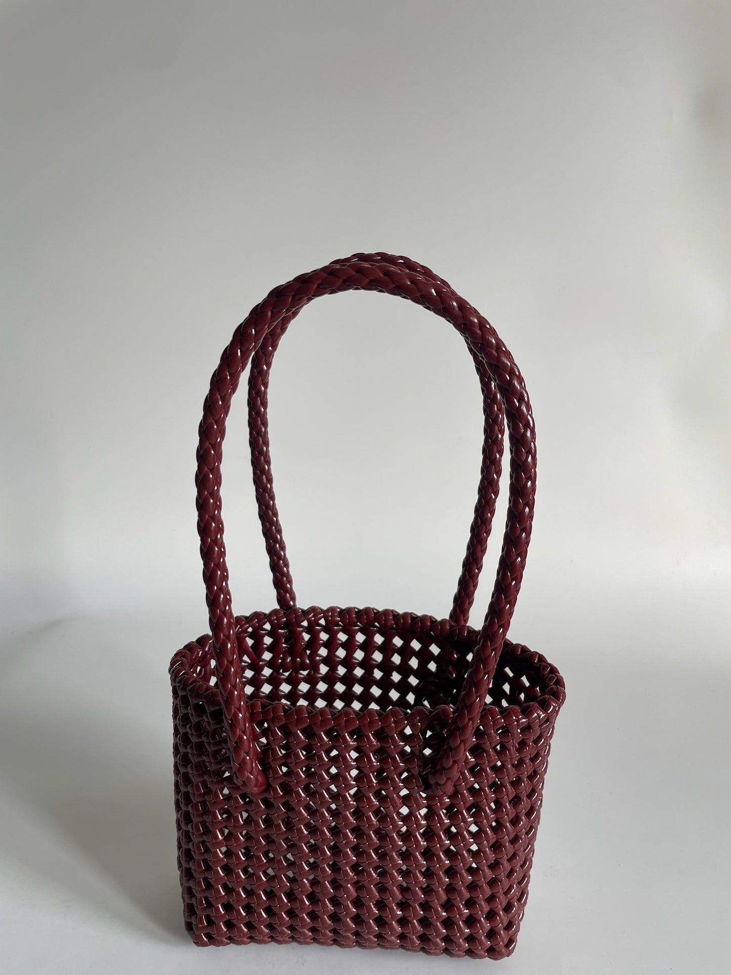 N°257XS - SAC COLORÉ - MINI - bordeaux