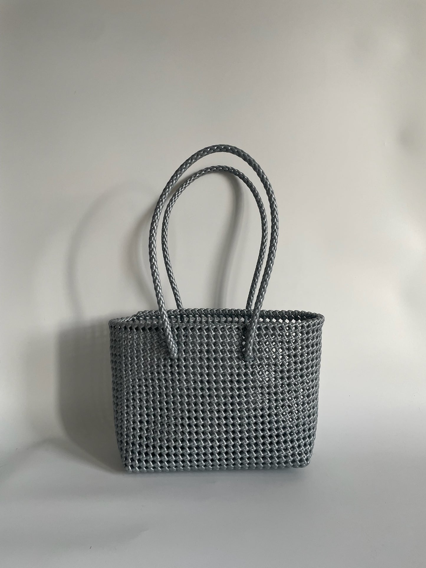 N°138M - SAC COLORÉ - MOYEN - argenté
