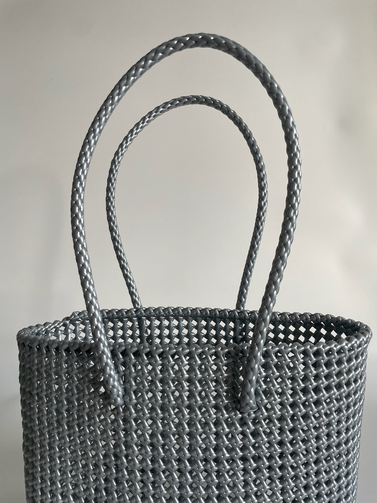 N°138M - SAC COLORÉ - MOYEN - argenté