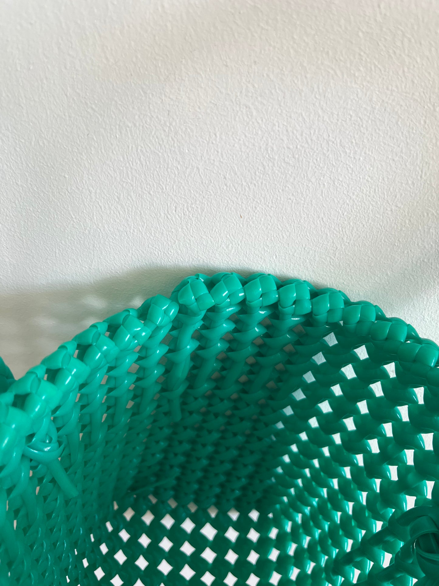 N°46XS - SAC CABAS IMPARFAIT - MINI - turquoise