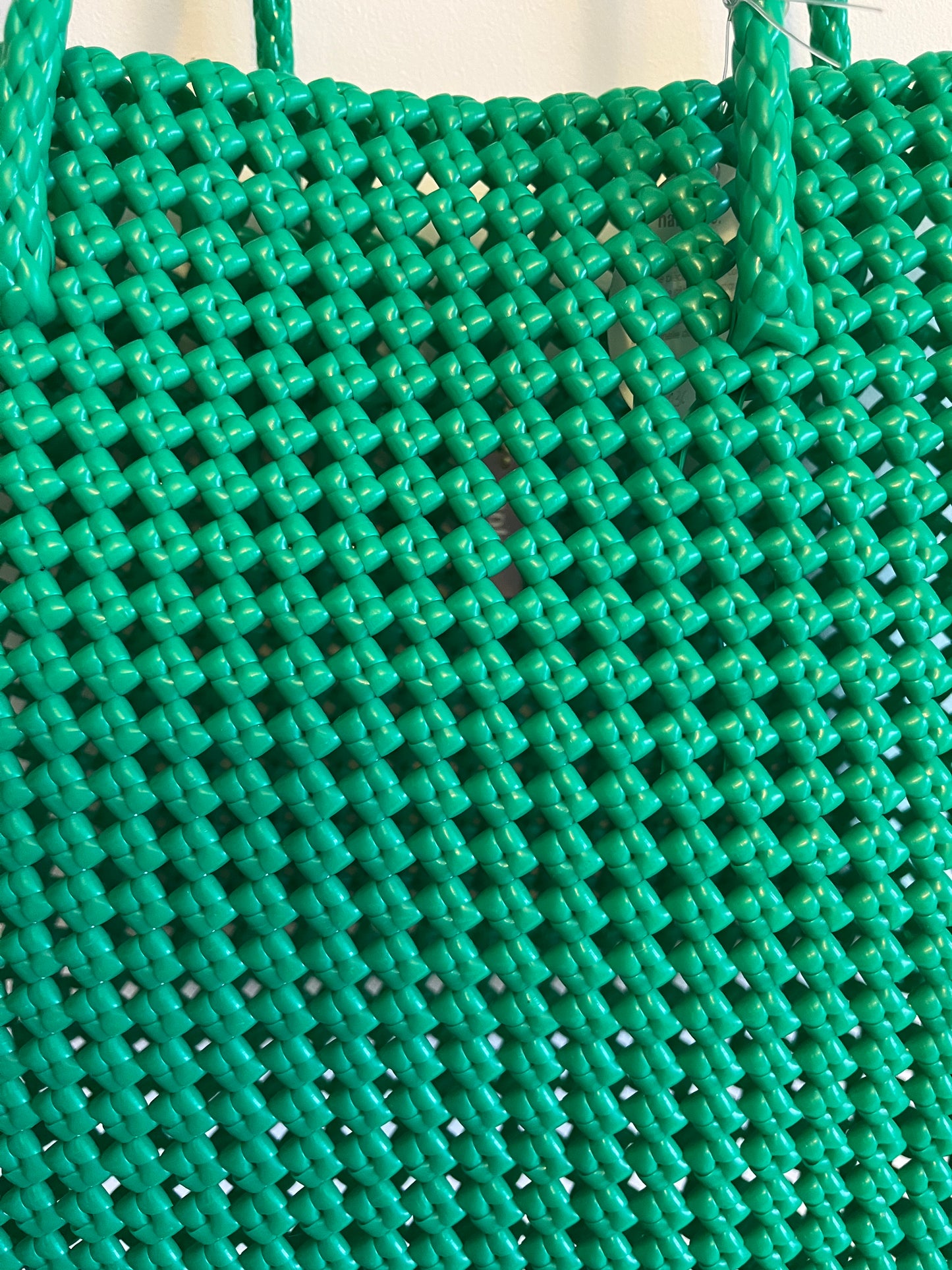 N°136L - SAC CABAS IMPARFAIT - GRAND - vert