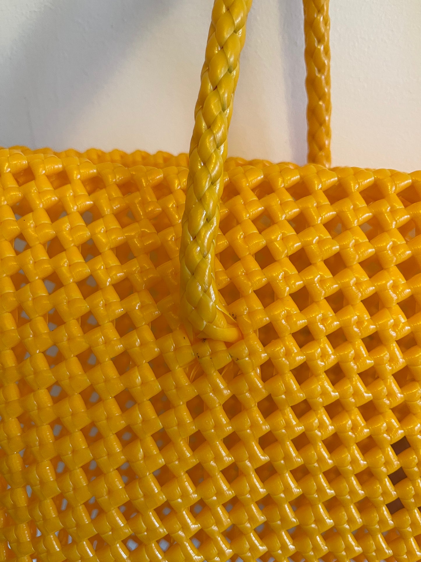 N°48L - SAC CABAS IMPARFAIT - GRAND - moutarde