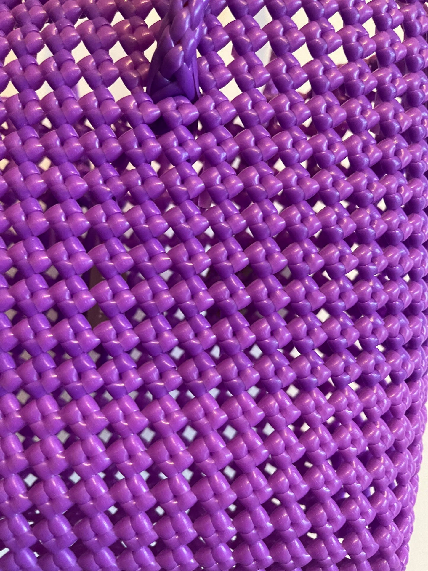 N°44S - SAC CABAS IMPARFAIT - PETIT - violet