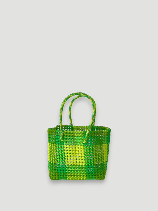 No. 203S - IMPERFECT BASKET BAG - SMALL - multicoloured