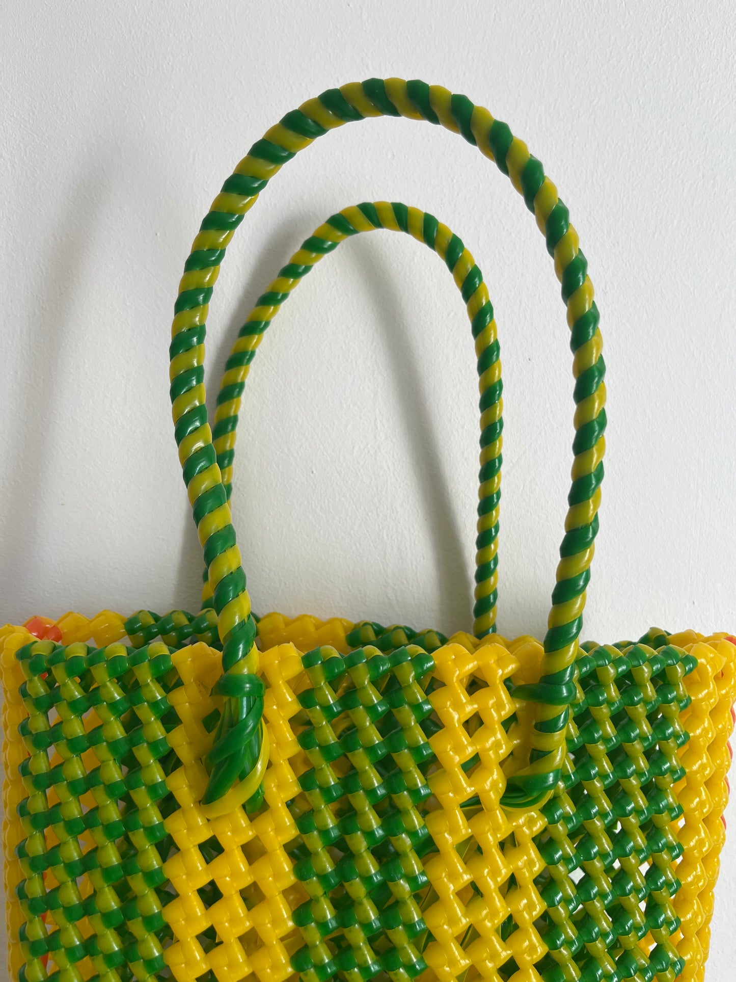 N°30XS - SAC IMPARFAIT - MINI - jaune & vert
