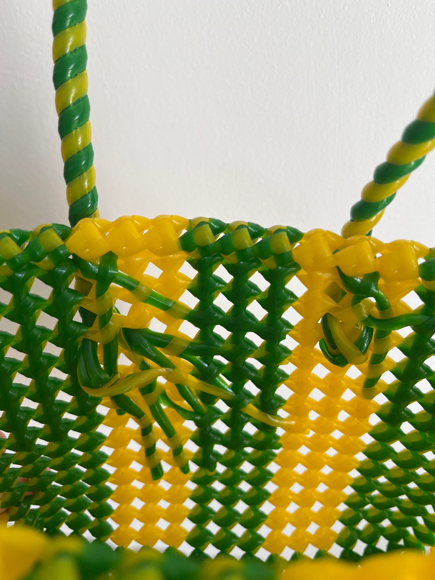 N°30XS - SAC IMPARFAIT - MINI - jaune & vert