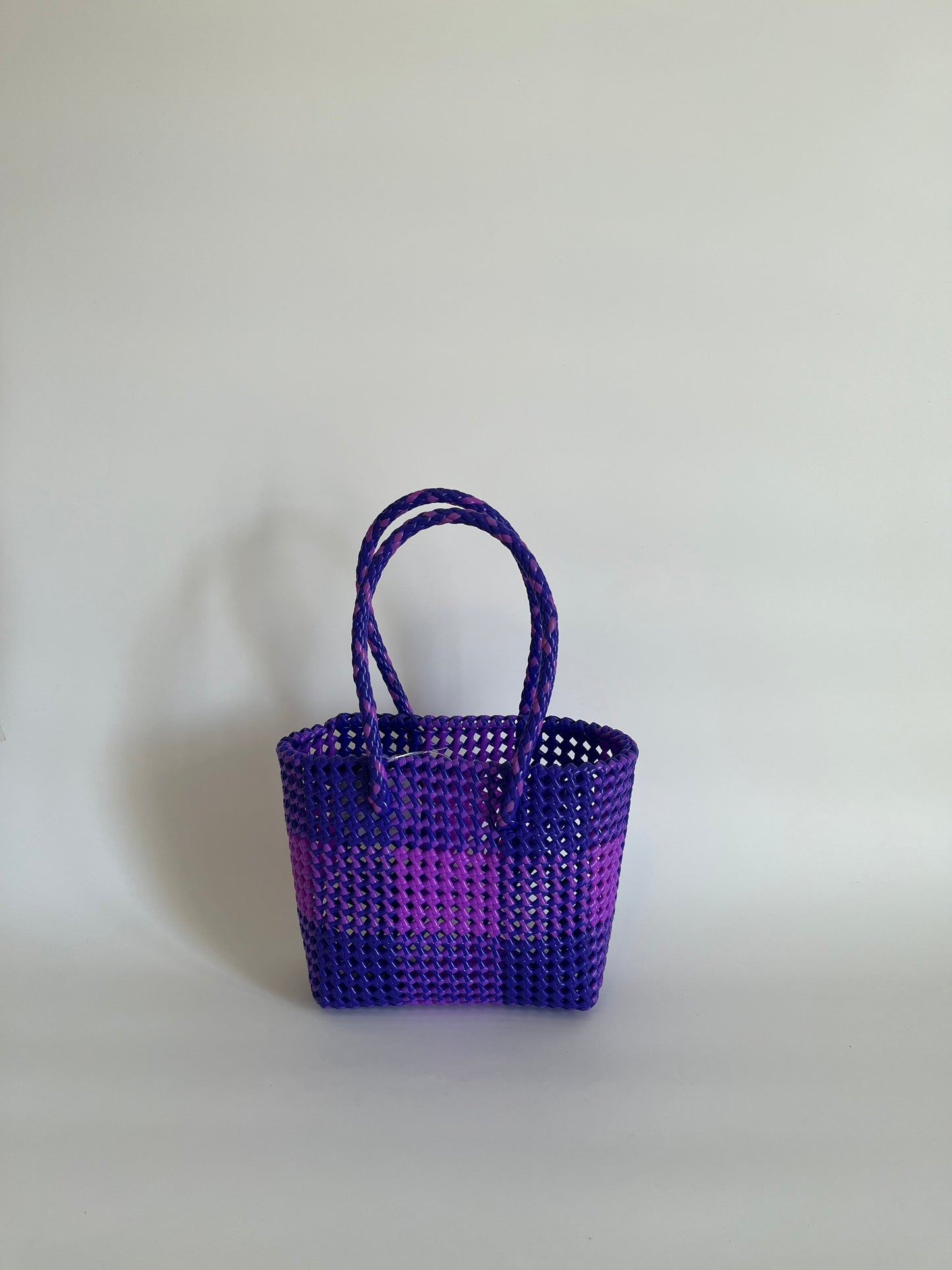 N°332S - SAC COLORÉ - PETIT - violet foncé & violet