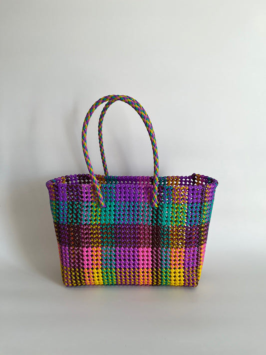 N°340L - SAC COLORÉ - GRAND - multicolors