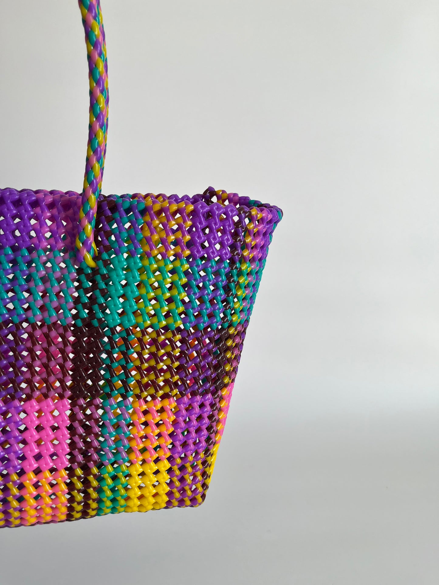 N°340L - SAC COLORÉ - GRAND - multicolors