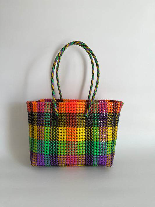 N°341L - SAC COLORÉ - GRAND - multicolors