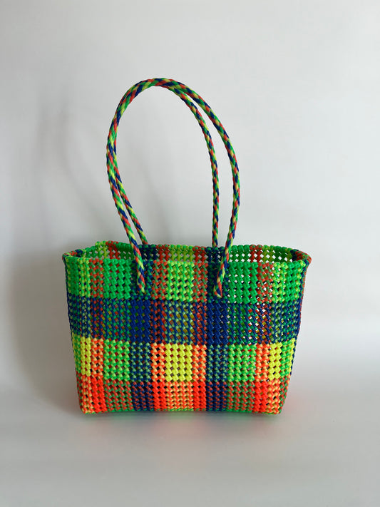 N°342L - SAC COLORÉ - GRAND - multicolors