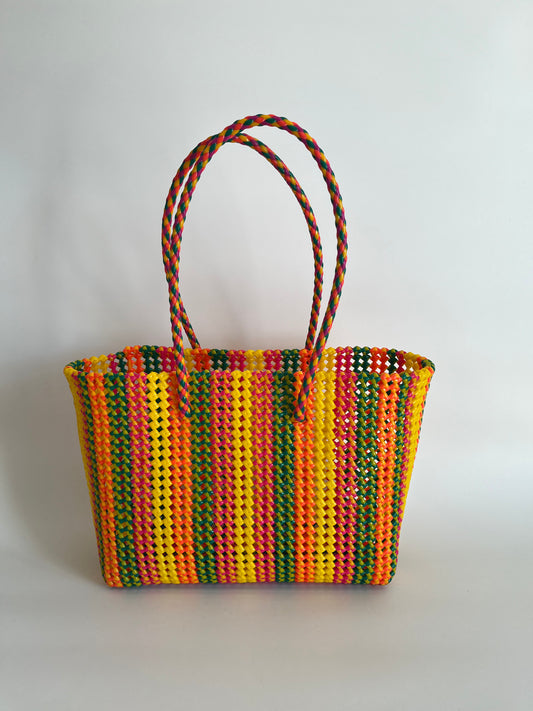 N°343L - SAC COLORÉ - GRAND - multicolors