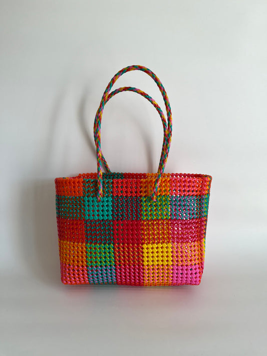 N°344L - SAC COLORÉ - GRAND - multicolors