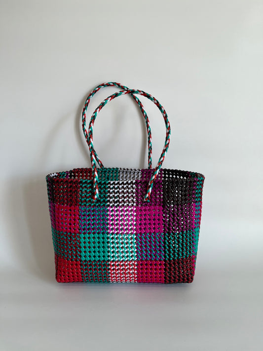 N°345L - SAC COLORÉ - GRAND - multicolors