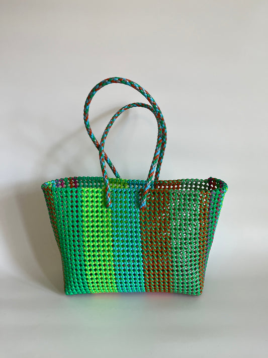 N°349L - SAC COLORÉ - GRAND - multicolors