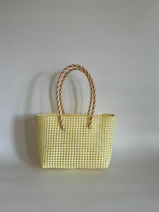 N°316M - SAC COLORÉ - MOYEN - écru (touche de bronze)