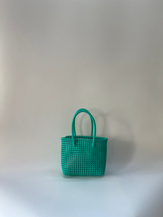 N°46S - SAC IMPARFAIT - PETIT - turquoise