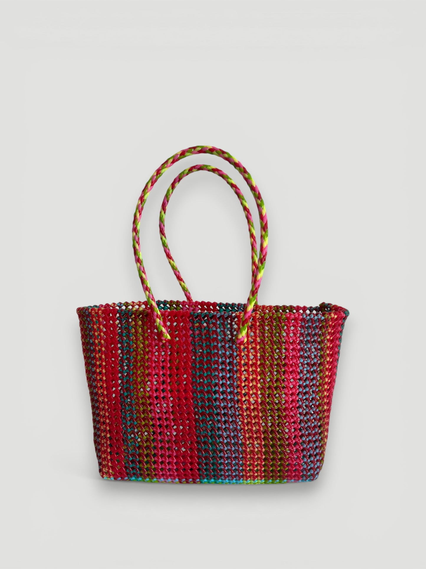 N°360L - SAC PANIER IMPARFAIT - GRAND - multicolors