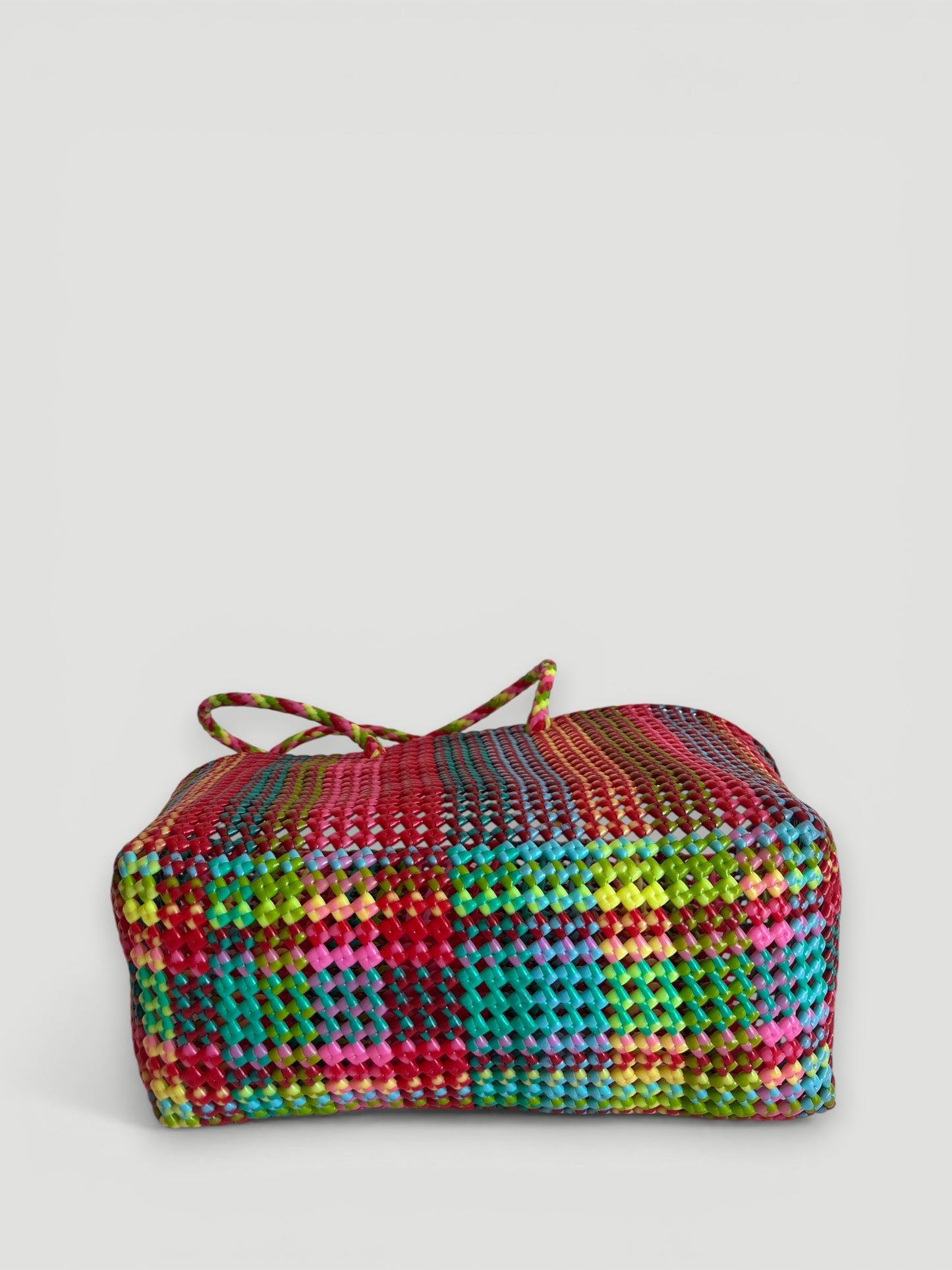 N°360L - SAC PANIER IMPARFAIT - GRAND - multicolors