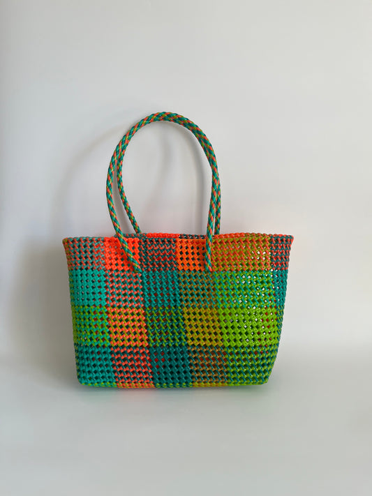 N°363L - SAC COLORÉ - GRAND - multicolors