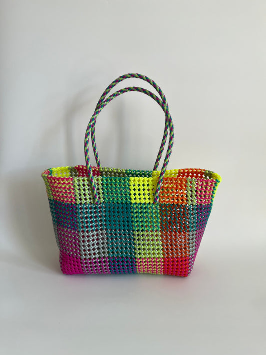 N°365L - SAC COLORÉ - GRAND - multicolors