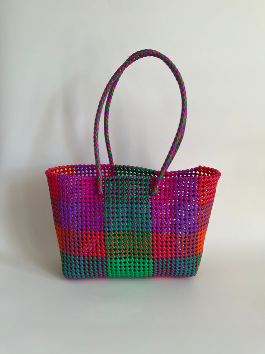 N°311L - SAC COLORÉ - GRAND - multicolors